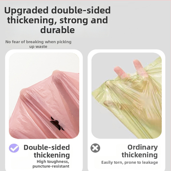 Erchuan Hrubé biologicky odbúrateľné vrecká na odpad pre domáce zvieratá – vrecká na psie výkaly a mačací odpad, Produktový kód SK7ZFe22