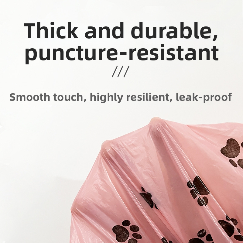 Erchuan Hrubé biologicky odbúrateľné vrecká na odpad pre domáce zvieratá – vrecká na psie výkaly a mačací odpad, Produktový kód SK7ZFe22