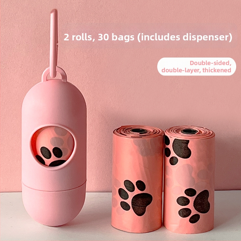 Erchuan Hrubé biologicky odbúrateľné vrecká na odpad pre domáce zvieratá – vrecká na psie výkaly a mačací odpad, Produktový kód SK7ZFe22