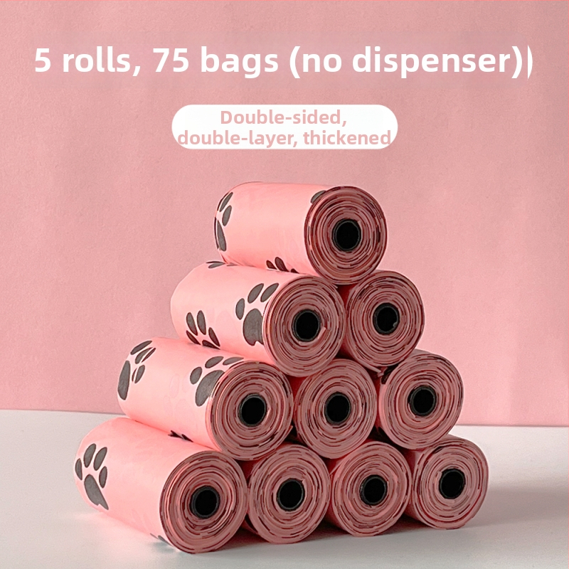 Erchuan Hrubé biologicky odbúrateľné vrecká na odpad pre domáce zvieratá – vrecká na psie výkaly a mačací odpad, Produktový kód SK7ZFe22