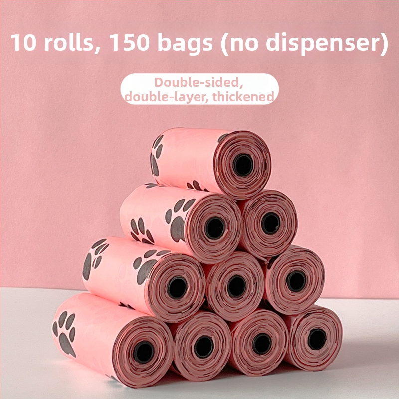 Erchuan Hrubé biologicky odbúrateľné vrecká na odpad pre domáce zvieratá – vrecká na psie výkaly a mačací odpad, Produktový kód SK7ZFe22