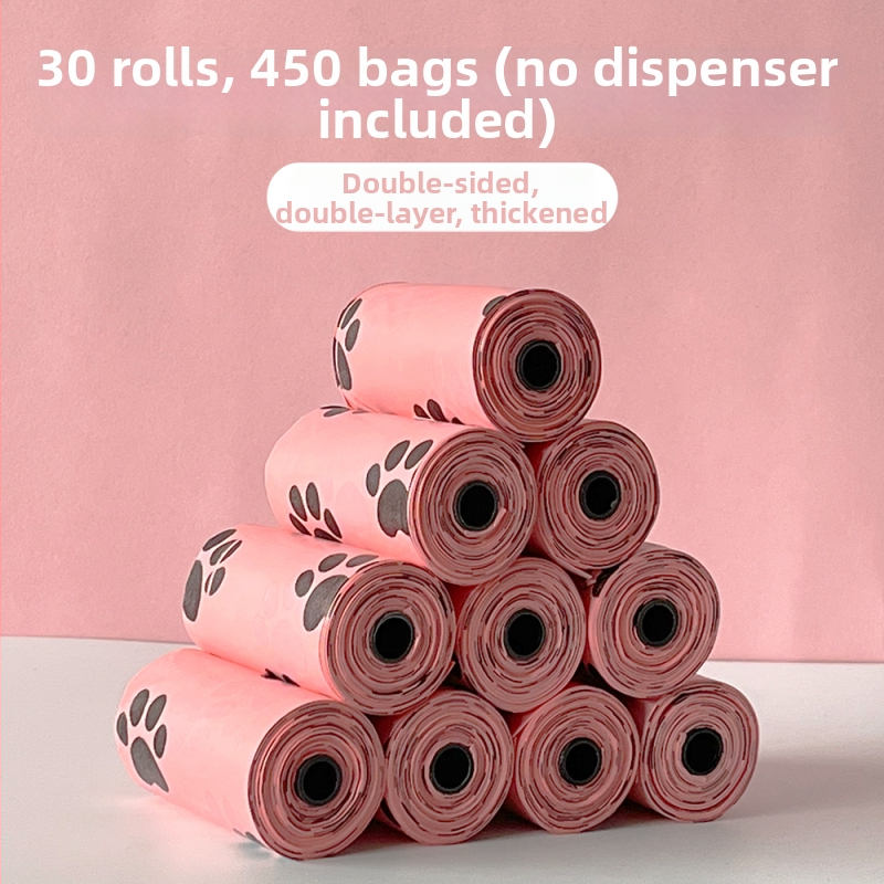 Erchuan Hrubé biologicky odbúrateľné vrecká na odpad pre domáce zvieratá – vrecká na psie výkaly a mačací odpad, Produktový kód SK7ZFe22