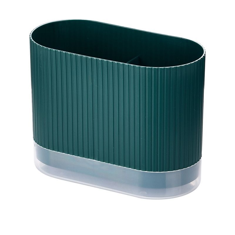 Suport pentru bețișoare transfrontalier cu scurgere, cușcă pentru bețișoare de uz casnic, coș pentru bețișoare montat pe perete pentru bucătărie, suport pentru linguri, suport pentru depozitarea tacâmurilor de blat