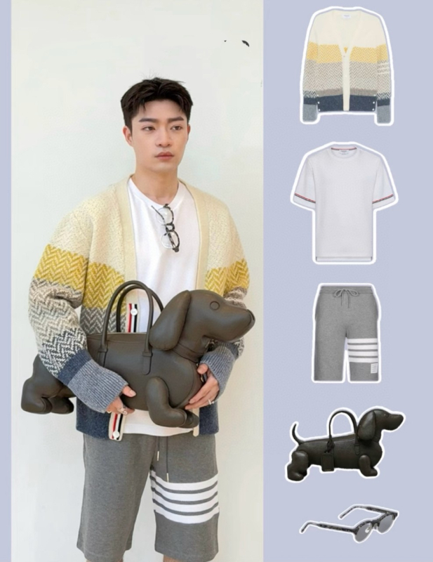 Cardigan s makaron prugom, od viskoznog vlakna, debeli pleteni, V-izrez, dugi rukavi