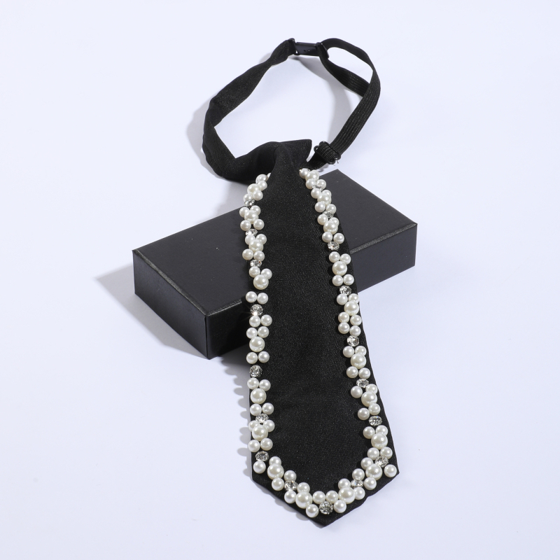 Rhinestone ovratnik cvijet za košulju, unisex, bez kravate, poliester