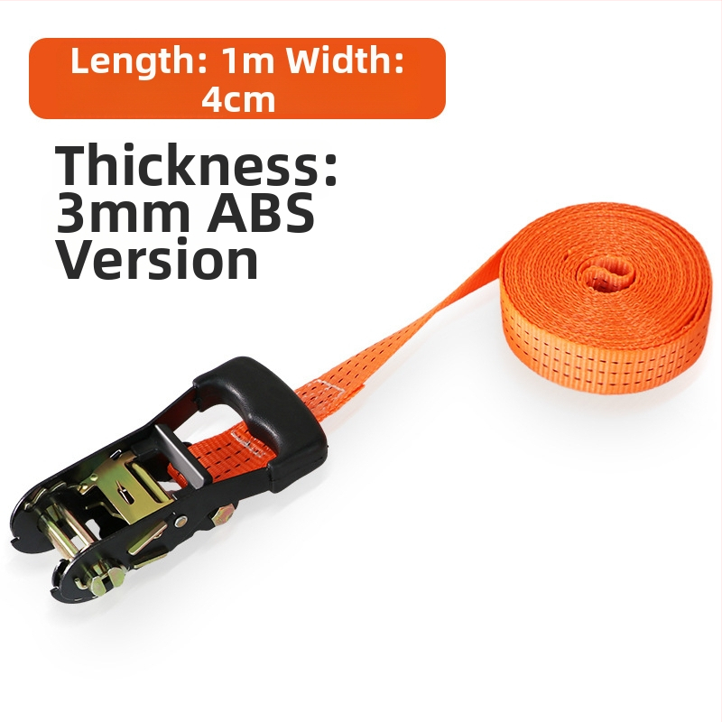 Товарен стягащ ремък с ratchet натяжител — полиестер, вид: лента, марка Carjay/Kajiayi