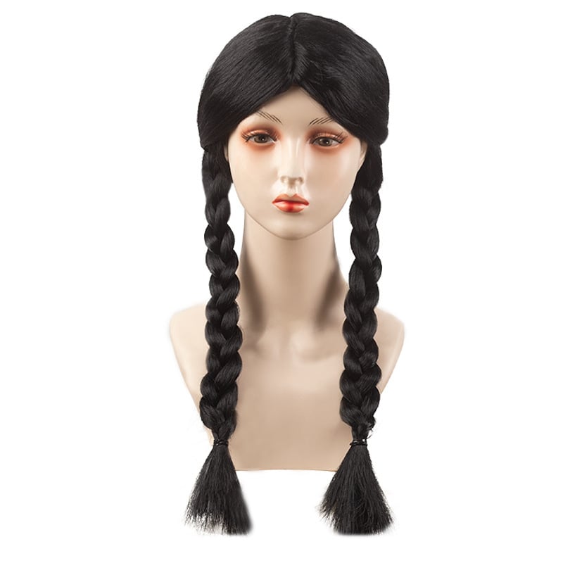 Perika s dvostrukim repom, ručno tkana, materijal K silk/p silk, bez perm ili boje