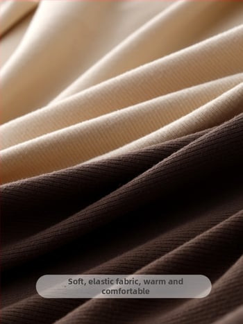 Top εγκύου με επένδυση φλις για θηλασμό, με τιράντες, φθινοπωρινό-χειμερινό · σύνθεση: 86% πολυεστέρας, 5% σπάντεξ, ανάμειξη μαλλιού