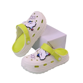 Unisex Crocs stil s debelim potplatom, protuklizno, zatvoren prst, EVA gornji dio i potplat, >3 cm debljina, injekcijsko oblikovanje