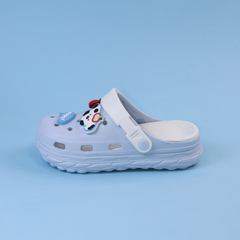 Unisex Crocs stil s debelim potplatom, protuklizno, zatvoren prst, EVA gornji dio i potplat, >3 cm debljina, injekcijsko oblikovanje