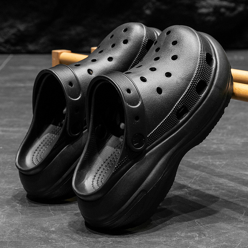 Ženske EVA Baotou papuče s debelim potplatom – 8 cm povećanje visine, protuklizne, slip-on