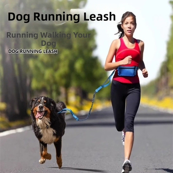 Lesă pentru talie pentru pisici, fără mâini, cu sfoară retractabilă