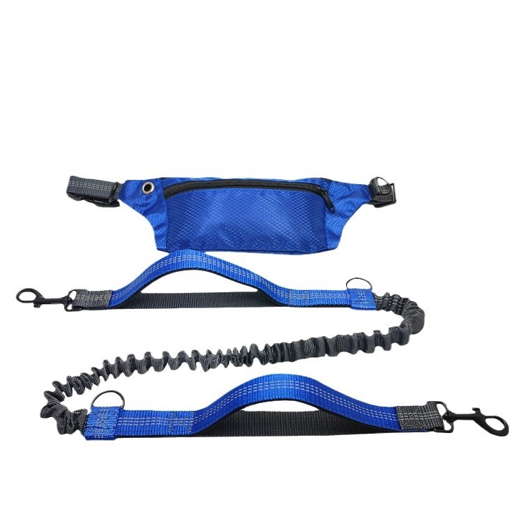 Lesă pentru talie pentru pisici, fără mâini, cu sfoară retractabilă