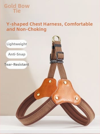 Ham de câine tip vestă cu curele piept-spate