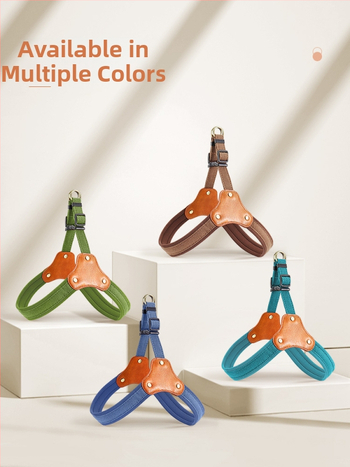 Ham de câine tip vestă cu curele piept-spate