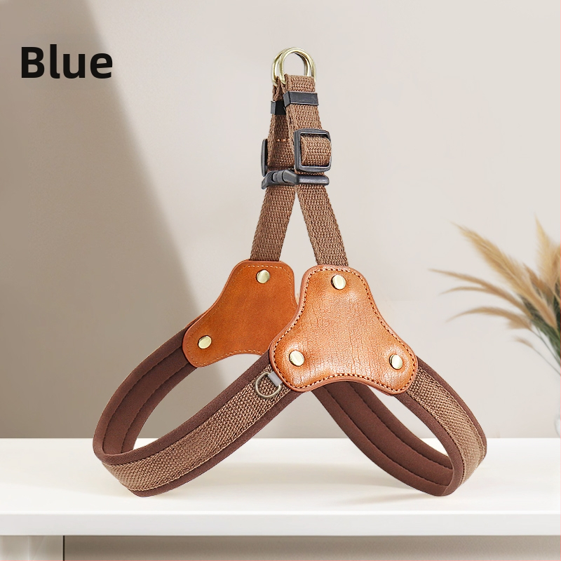 Ham de câine tip vestă cu curele piept-spate