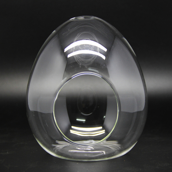 Sticlă borosilicat în formă de ou cu mușchi – mini micro peisaj, sticlă înalt borosilicată, DIY personalizabil (Material: High Borosicate Glass; Process: Blowing; Style: Geometry; Customization: Yes)