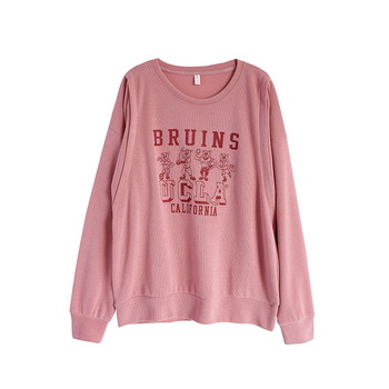 Pulover de alăptare, 95% bumbac, mâneci lungi, guler rotund, deschidere pentru alăptat, stil japonez-coreean, primăvara 2025