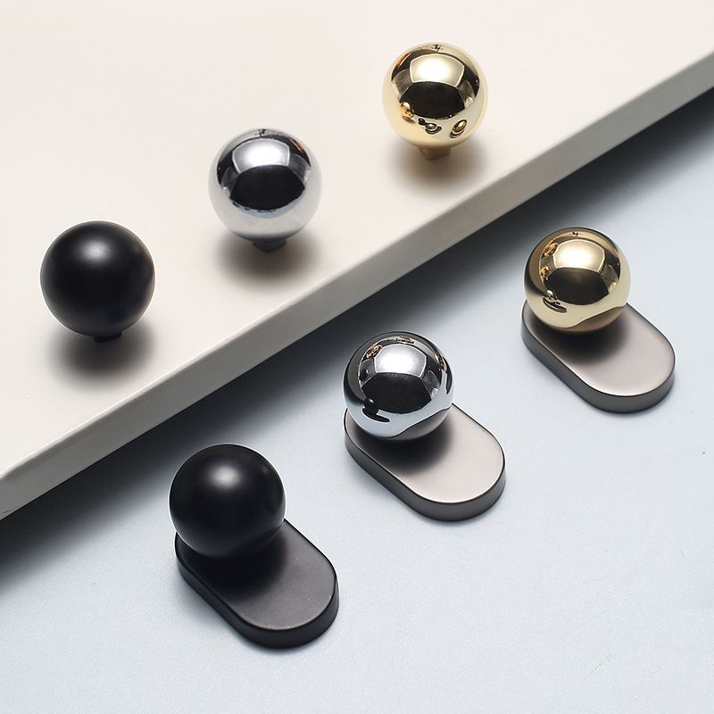 Szekrényajtó fogantyú, szekrényekhez és fiókokhoz, cinkötvözet, modell 8602, modern minimalista stílus