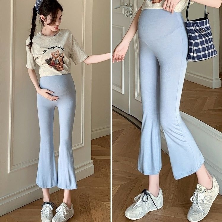 Kismama harangnadrág állítható – hasi támasz, közepes vastagságú poliészter, laza szabás, nyári viselet