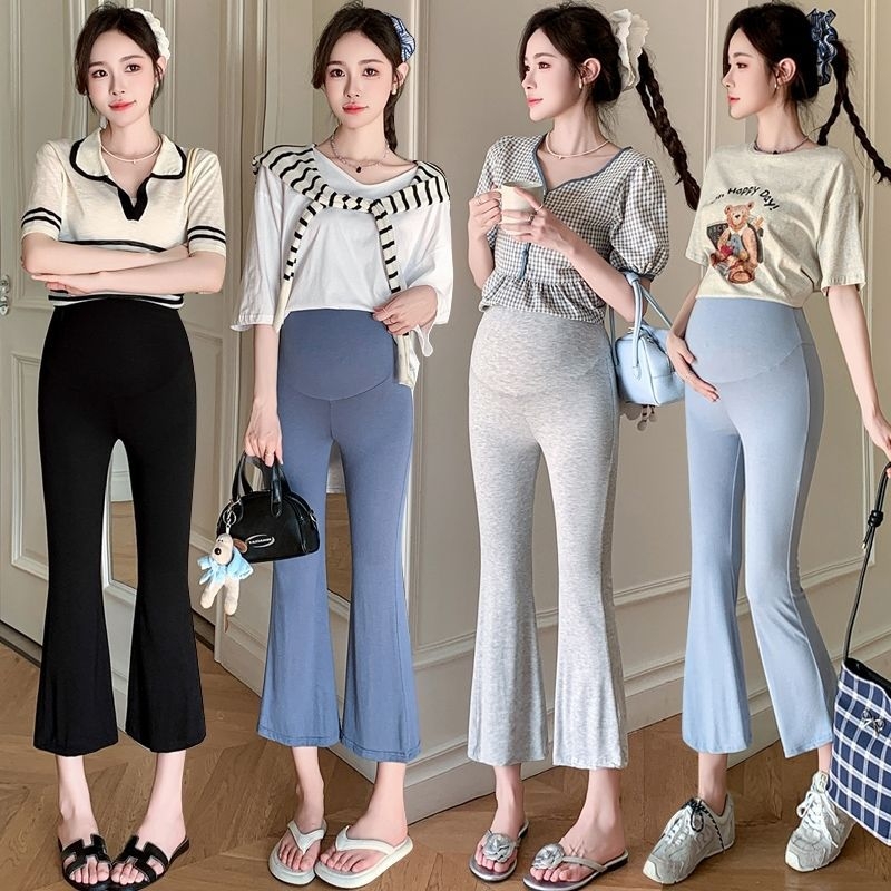 Kismama harangnadrág állítható – hasi támasz, közepes vastagságú poliészter, laza szabás, nyári viselet