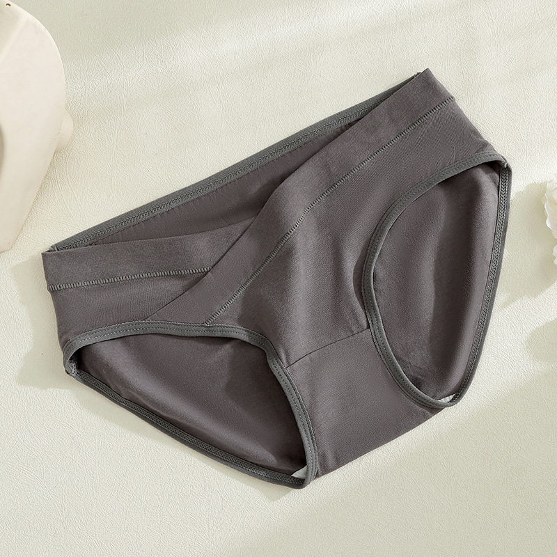 Lenjerie de maternitate cu talie joasă și susținere a abdomenului în formă de V, bumbac respirabil, căptușeală între picioare 100% bumbac, pentru toate anotimpurile