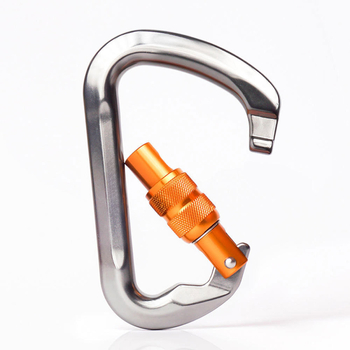 Καραμπίνερ 30 kN, κράμα αλουμινίου 7075, κύριος μηχανισμός κλειδώματος, ορειβασία και ράπινγκ