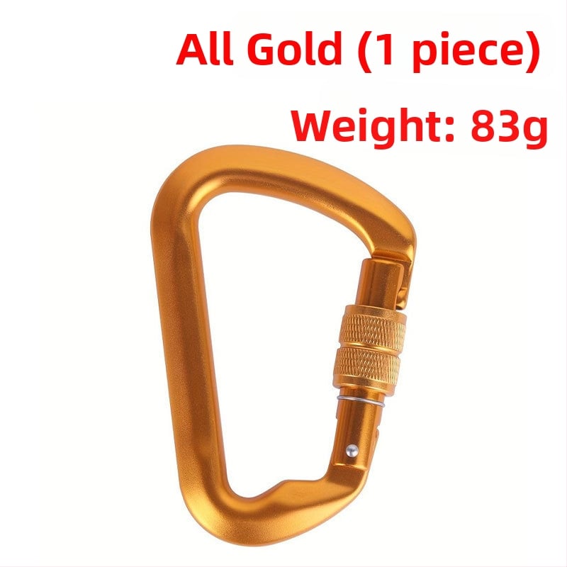 Καραμπίνερ 30 kN, κράμα αλουμινίου 7075, κύριος μηχανισμός κλειδώματος, ορειβασία και ράπινγκ