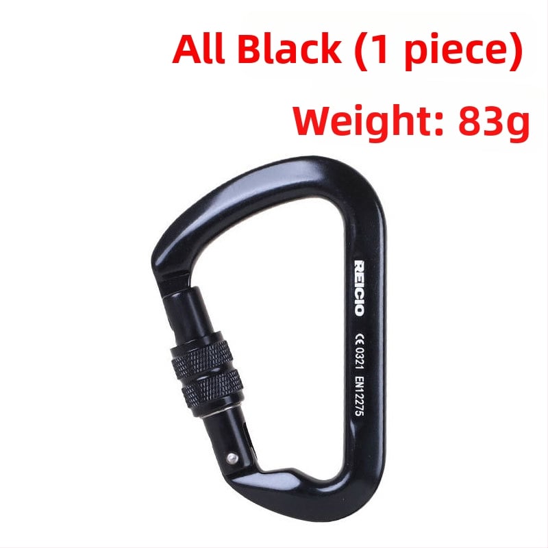 Καραμπίνερ 30 kN, κράμα αλουμινίου 7075, κύριος μηχανισμός κλειδώματος, ορειβασία και ράπινγκ