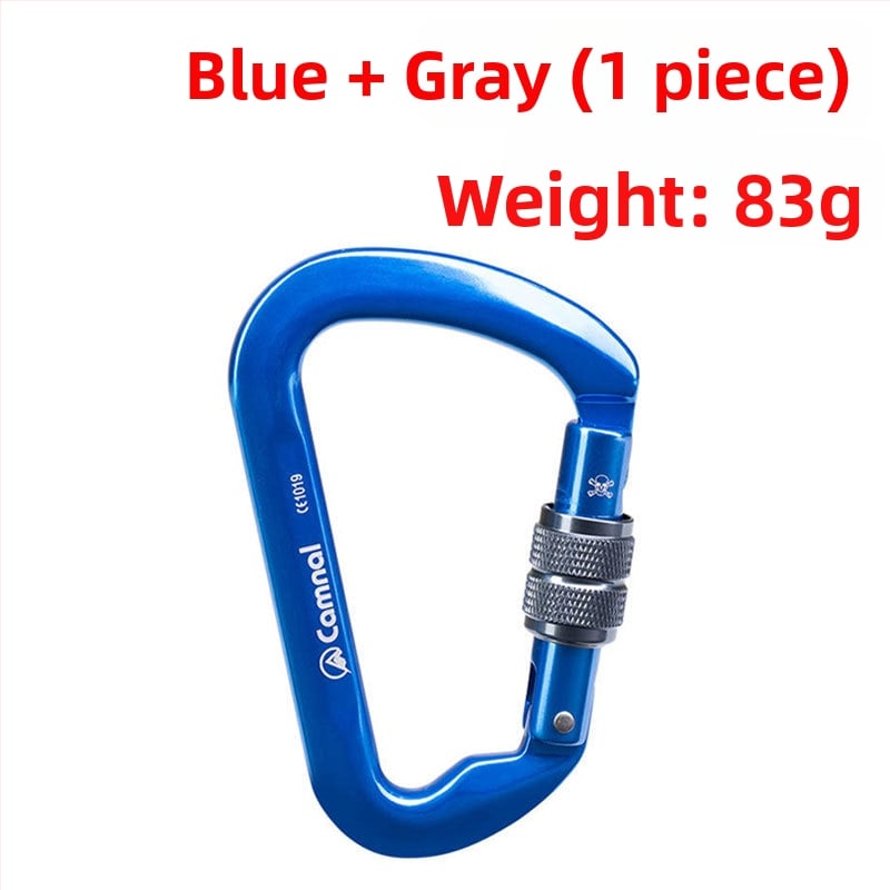 Καραμπίνερ 30 kN, κράμα αλουμινίου 7075, κύριος μηχανισμός κλειδώματος, ορειβασία και ράπινγκ