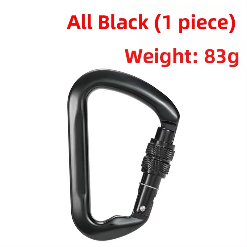 Καραμπίνερ 30 kN, κράμα αλουμινίου 7075, κύριος μηχανισμός κλειδώματος, ορειβασία και ράπινγκ