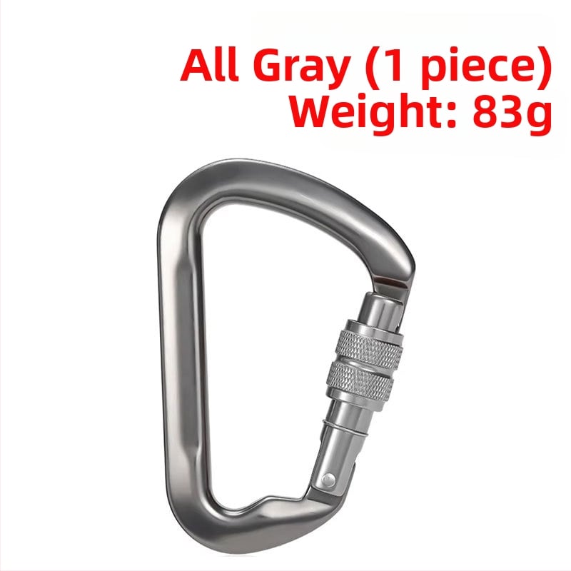 Καραμπίνερ 30 kN, κράμα αλουμινίου 7075, κύριος μηχανισμός κλειδώματος, ορειβασία και ράπινγκ