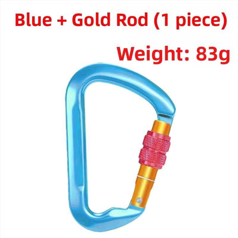 Καραμπίνερ 30 kN, κράμα αλουμινίου 7075, κύριος μηχανισμός κλειδώματος, ορειβασία και ράπινγκ