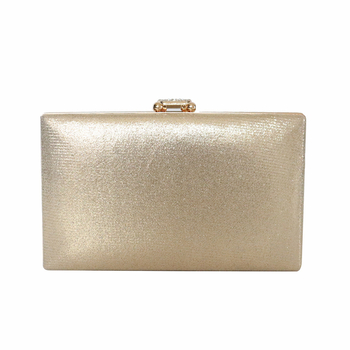 Genzi glitter večernja clutch, ručno izrađena, vanjski dio i podstava od poliestera, oblik kvadratni vodoravni, zaključavanje, težina 0,35 kg