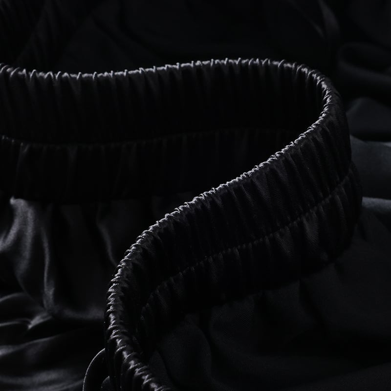 A-vonalú midi szoknya, poliészter, 90–95% poliészter tartalom, egyszínű, elegáns mindennapi stílus