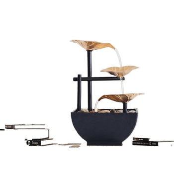 Vasból készült kézzel készített dísztárgy, egyszerű, modern stílusú nappali- és iroda dekorációhoz