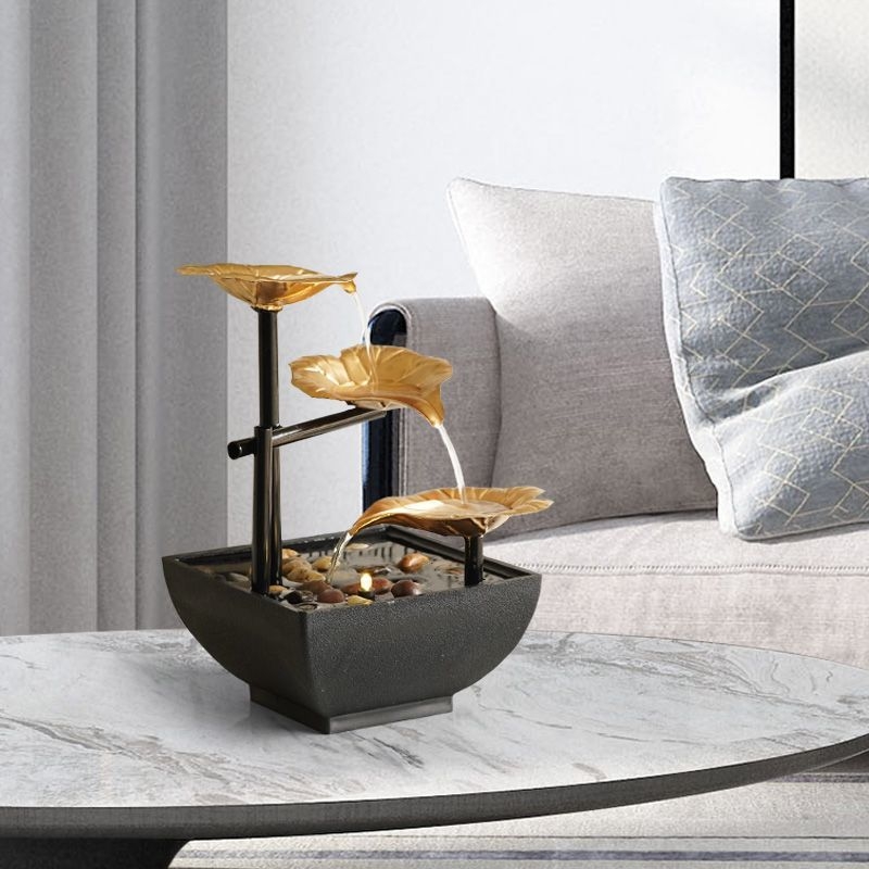 Vasból készült kézzel készített dísztárgy, egyszerű, modern stílusú nappali- és iroda dekorációhoz