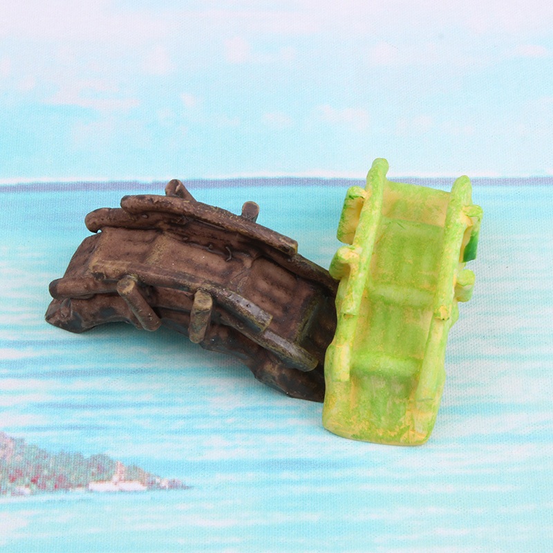 Most od smole za akvarij — obojena skulptura, Yingqiu Craft