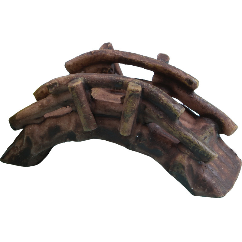 Most od smole za akvarij — obojena skulptura, Yingqiu Craft