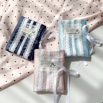 Caiet cu copertă din țesătură, legare cu foi libere, stil drăguț japonez/koreean, Moxiao Cat