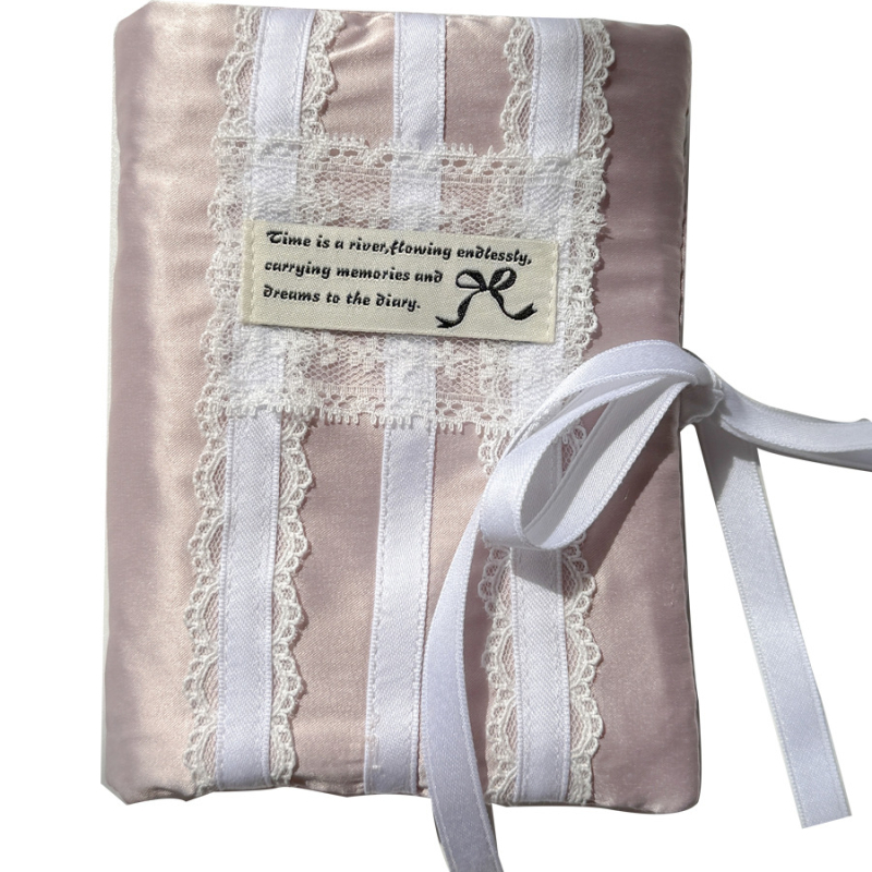 Caiet cu copertă din țesătură, legare cu foi libere, stil drăguț japonez/koreean, Moxiao Cat