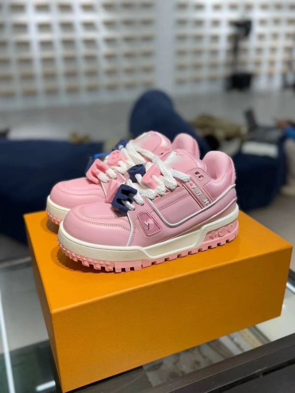 Adidași unisex cu dungi, talpă groasă, șireturi, partea superioară din piele de vită de primă calitate, talpă din cauciuc natural