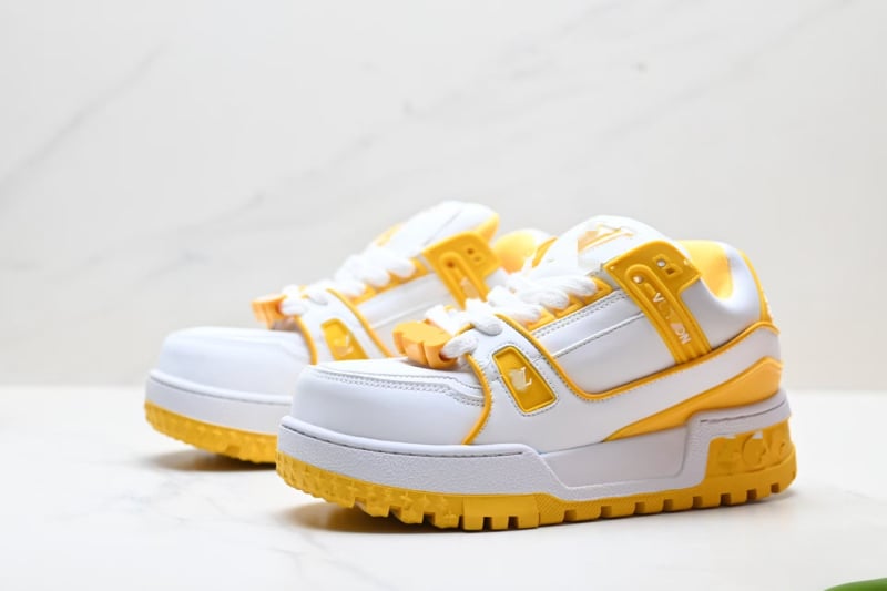 Adidași unisex cu dungi, talpă groasă, șireturi, partea superioară din piele de vită de primă calitate, talpă din cauciuc natural