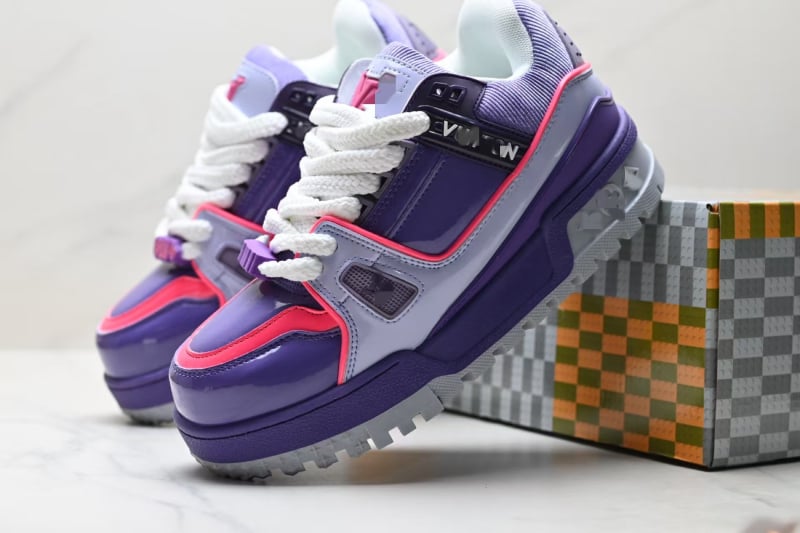 Adidași unisex cu dungi, talpă groasă, șireturi, partea superioară din piele de vită de primă calitate, talpă din cauciuc natural