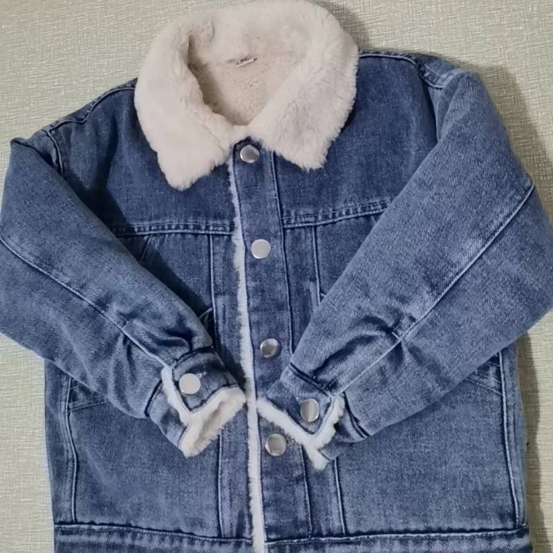 Ζακέτα τζιν με κουκούλα για παιδιά, βαμβακερό τζιν, για ηλικίες 8+, φθινόπωρο 2023