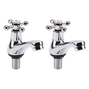 Umivaonska slavina s raspodjelom tople i hladne vode; tijelo od cinkove zliatine; keramički kartridž; model Split Plum Wheel 96; radna temperatura 0-90°C