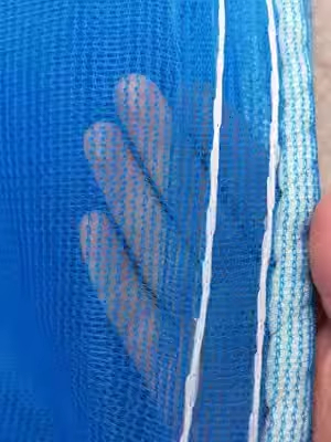 Δίκτυ ασφαλείας εργοταξίου με πυκνό πλέγμα, εξωτερικό πλαίσιο, ανθεκτικό στη φλόγα, κατακόρυνο δίχτυ σκαλωσιάς