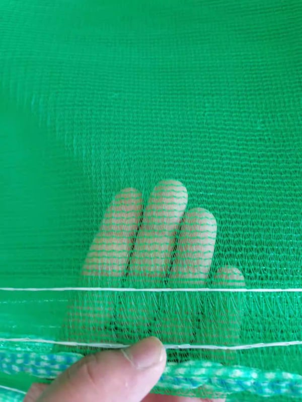 Δίκτυ ασφαλείας εργοταξίου με πυκνό πλέγμα, εξωτερικό πλαίσιο, ανθεκτικό στη φλόγα, κατακόρυνο δίχτυ σκαλωσιάς