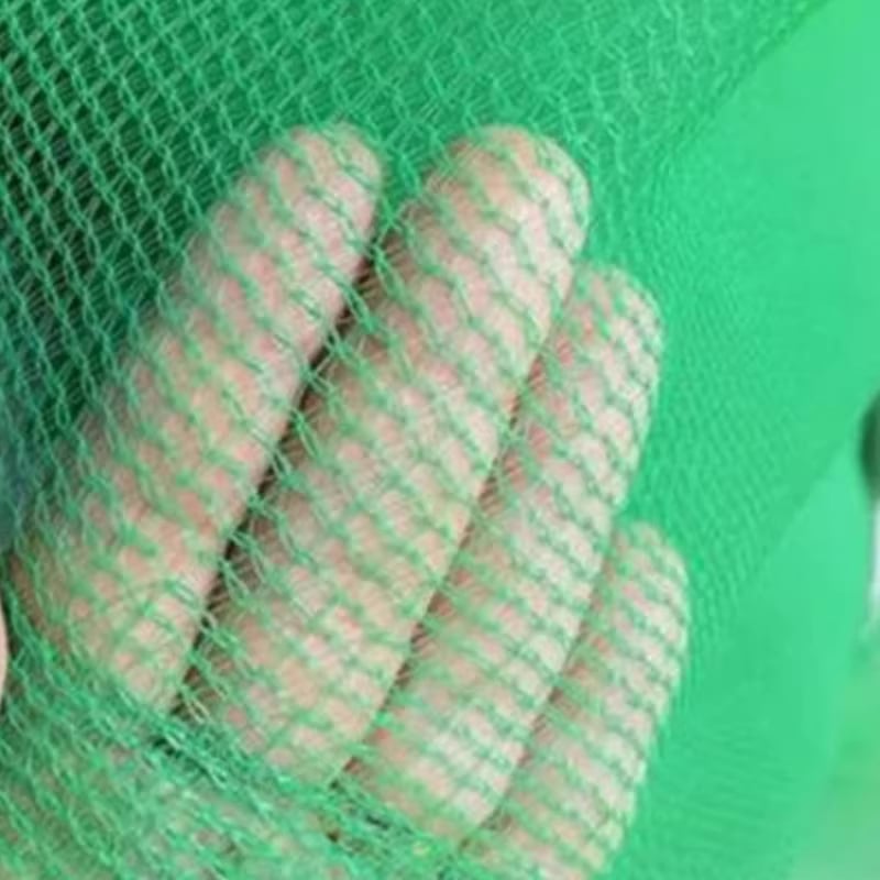 Δίκτυ ασφαλείας εργοταξίου με πυκνό πλέγμα, εξωτερικό πλαίσιο, ανθεκτικό στη φλόγα, κατακόρυνο δίχτυ σκαλωσιάς