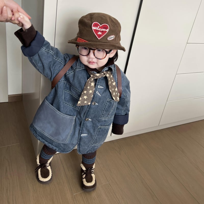 Παιδικό μπουφάν για φθινόπωρο 2025, κορεατικού στυλ (στρογγυλός λαιμός; χωρίς κουκούλα; μαλακή επεξεργασία; εξωτερικό ύφασμα 100% πολυεστέρας; επένδυση πολυεστέρας)